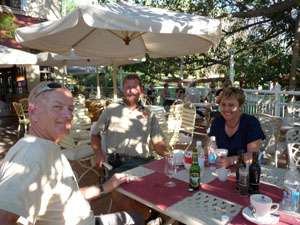 Hunters in Windhoek, Namibia