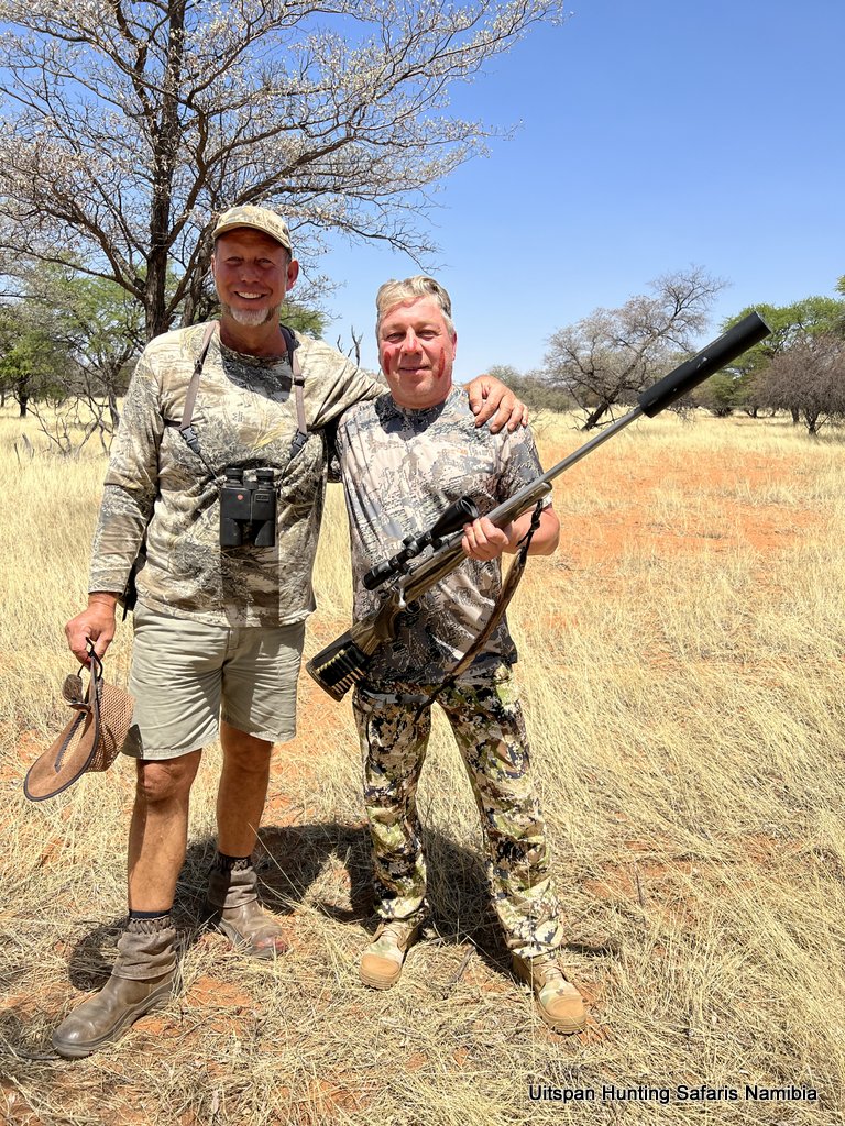 Reasons for hunting: being in nature. Stas & Michael