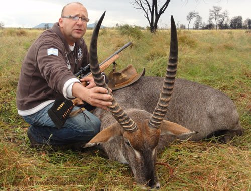 Waterbuck trophy hunting Namibia